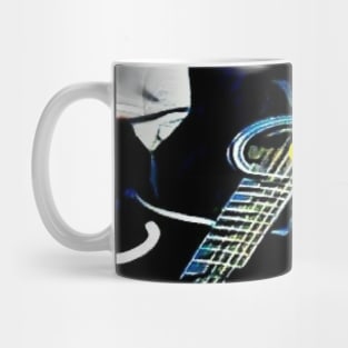 Hysteria-inspired colorful Guitar and Roses designer Mug